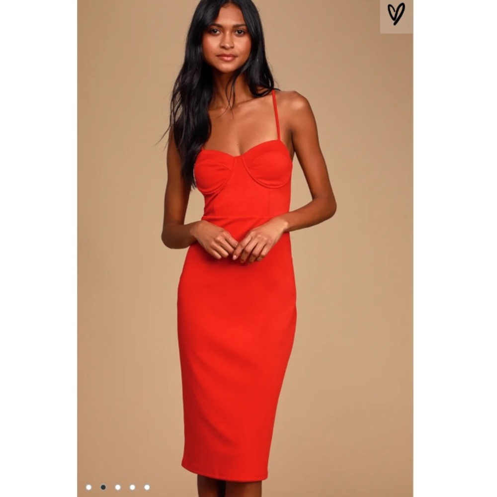 Lulu's Midi Bodycon Dress